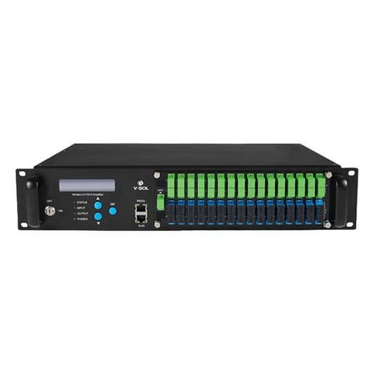 Amplificador Óptico EYDFA de 32 Puertos de 1550nm