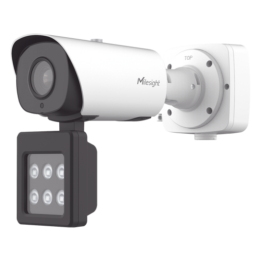 Cámara Bullet AI Road Traffic Pro / LPR en Tiempo Real / Luz Suplementaria IR/Blanca / 90 fps / Starvis 0.002 Lux / Super WDR 140dB / IP67