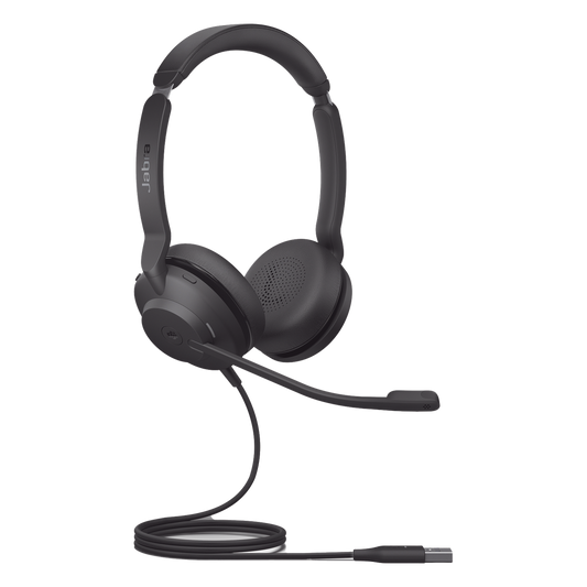 Jabra Evolve2 30SE, Auricular stereo versión MS con aislamiento de ruido, indicador de ocupado (Busylight) (23189-999-979)