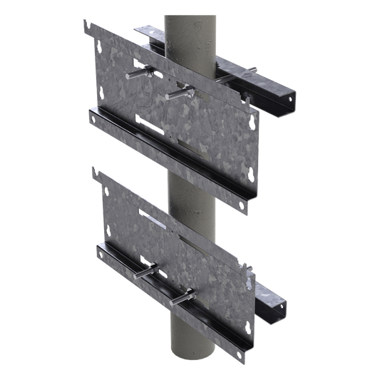 Herraje para Fijación a Pared, Torre o Poste compatible con LP-FORTE-16UR3 y LP-FORTE-24U-R3