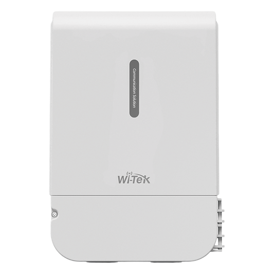 Switch PoE para Exterior / Administración en la nube /4 puertos RJ45 PoE de 10/100/1000 Mbps, 2 puertos RJ45 uplink de 10/100/1000 Mbps/ Presupuesto 60 W / Soporta protocolo ONVIF