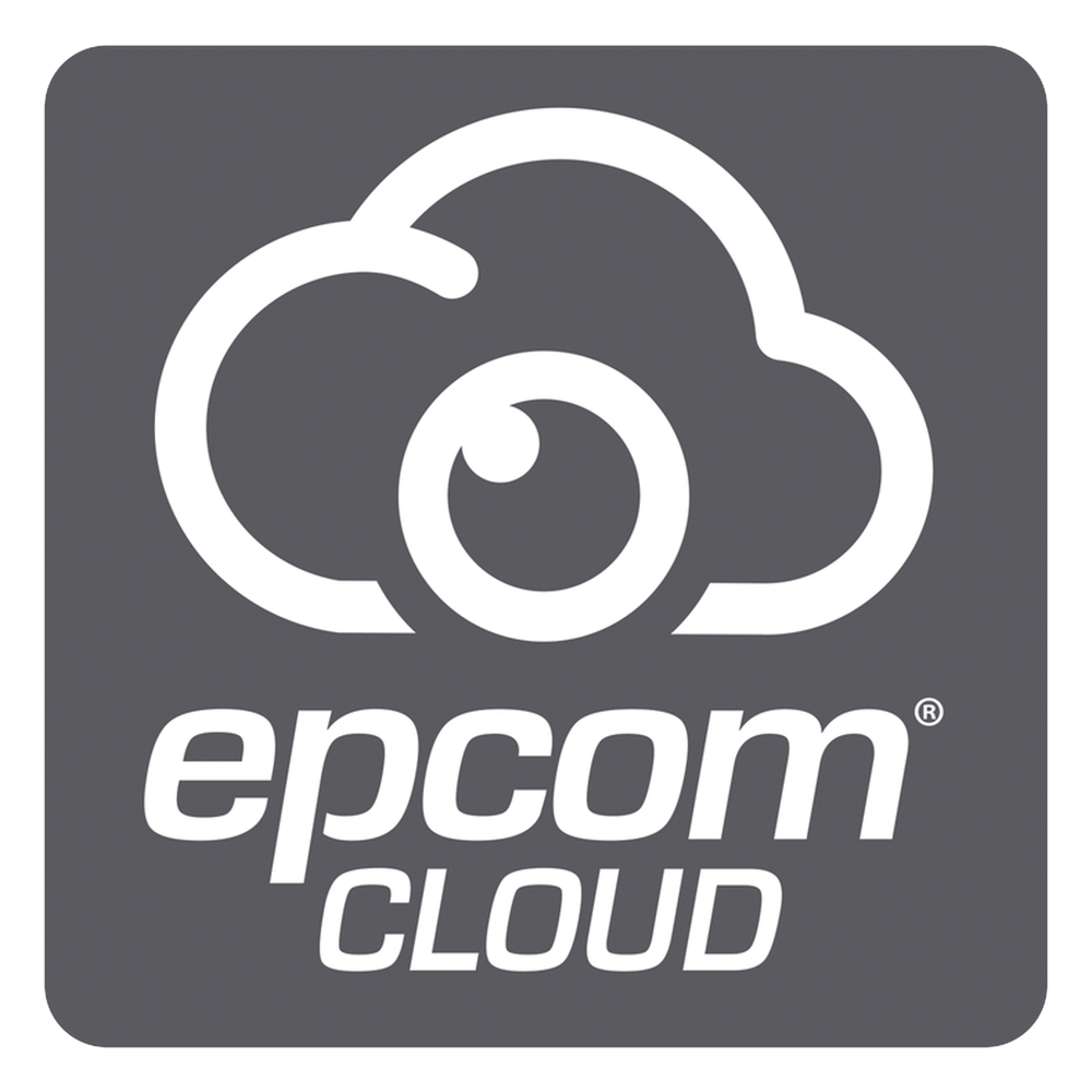 Suscripción Anual Epcom Cloud / Grabación en la nube para 1 canal de video a 8MP con 14 días de retención / Grabación por detección de movimiento