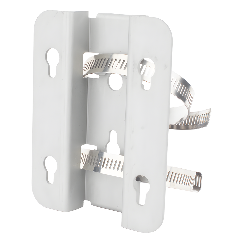 Montaje ePMP 3000 para poste o pared, incluye 4 tornillos y 2 abrazaderas metalicas