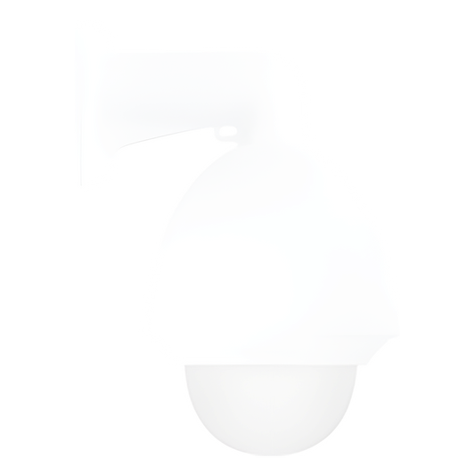 Burbuja Transparente para Domos de 4 " / Compatible con PTZ IP o TURBOHD / HIKVISION / epcom / Soporta IP66 / IK10