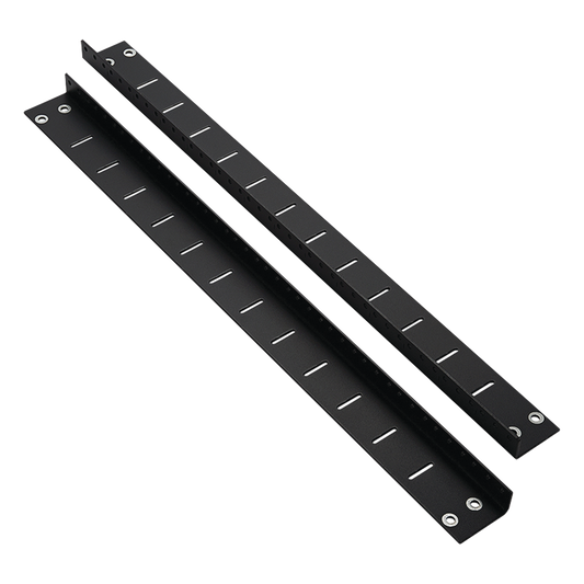 Kit de Rieles Posteriores para Gabinetes PanZone de Panduit, de 12 UR, Color Negro