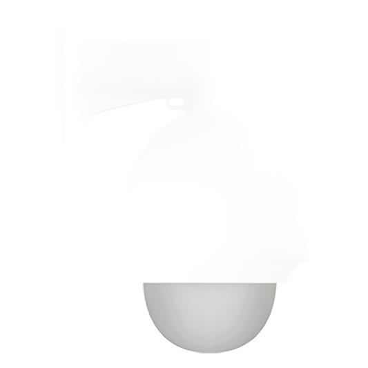 Burbuja Ahumado para Domos de 4 " / Compatible con PTZ IP o TURBOHD / HIKVISION / epcom / Soporta IP66 / IK10