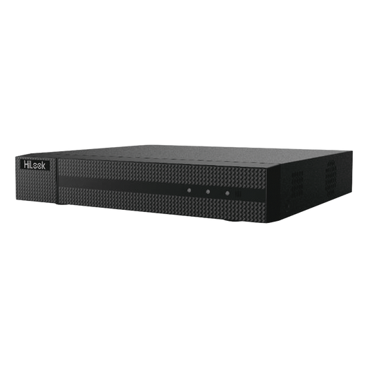 DVR  16 Canales TurboHD + 16 Canales IP / 8 Megapíxel (4K) / Audio por Coaxitron / ACUSENSE Lite / 2 Bahías de Disco Duro / H.265+ / Salida en Video en 4K