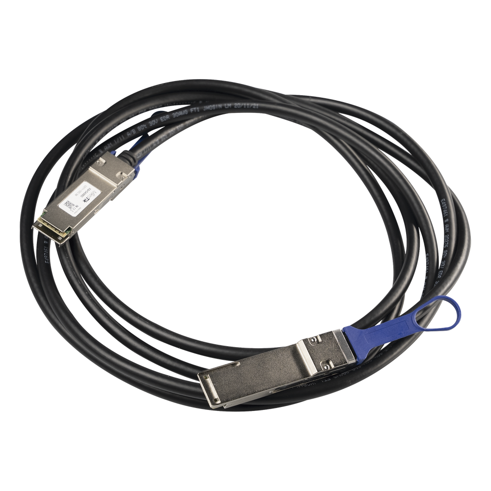 (XQ+DA0003) Cable de conexión directa QSFP28 DAC 40/100G 3m