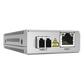 Convertidor de medios Gigabit Ethernet a fibra óptica, conector LC, multimodo (MMF), distancia de 220 hasta 500 m, con fuente de alimentación multi-región