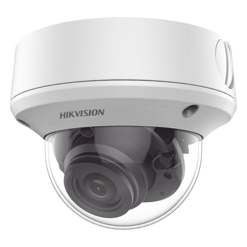 Domo TURBOHD 5 Megapixel / Lente Motorizado 2.7 - 13.5 mm / IR EXIR 40 mts / IK10 / IP67 / dWDR