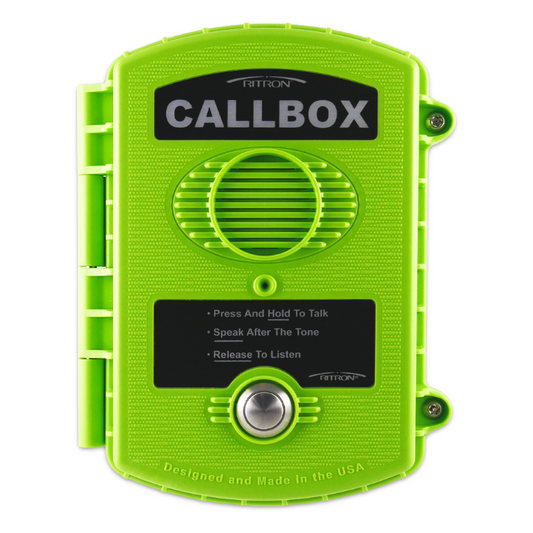 Callbox, Intercomunicador Inalámbrico Vía Radio UHF 450-470MHZ, Serie Q1 en Color Verde