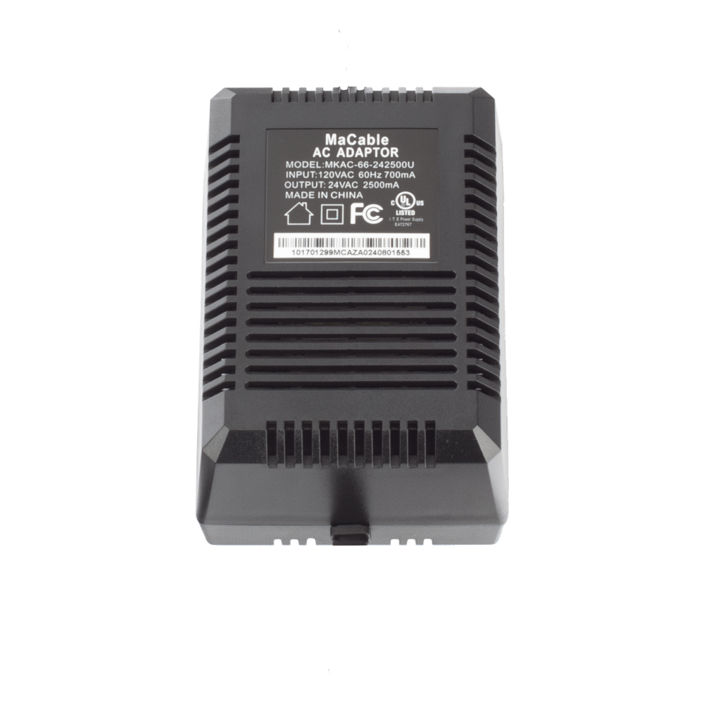 Transformador de 24 VCA / 2.5 Amp (60 VA) / Multiples Usos / Recomendado para PTZ TURBOHD e IP / Interior