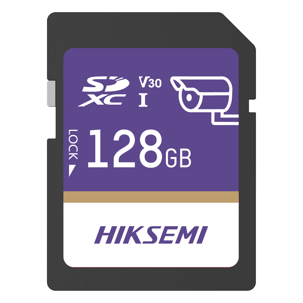 Tarjeta SD GuardPro P10 / 128 GB / 100 MB/s Lectura / 90 MB/s Escritura / Clase 10 U3 V30 / 3D TLC NAND / Especializada Para Videovigilancia 24/7