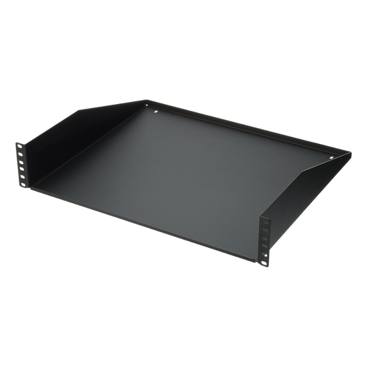 Charola para Soportar Equipos en Rack de 19", con Capacidad de Carga de 30Kg, 2UR