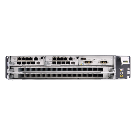 OLT GPON OptiXAccess Carrier Class con 1 tarjeta de 16 puertos GPON, 2 ranuras, 1 Fuente de alimentación AC, 2 UR