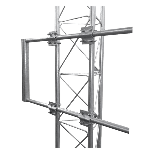 Brazo Uso Rudo para Torre STZ Galvanizado por Inmersión en Caliente de 170 x 60 cm Tubo 2" Ced 30.