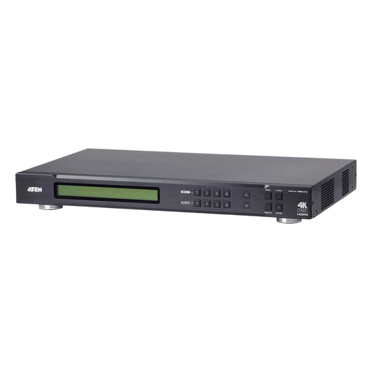 Switch Matricial | 4x4 | True 4K |  4096x2160 / 384 x2160 a 60 Hz  | HDR 4:4:4 | HDCP 2.2 | Diferentes Métodos de Control | EDID Expert™