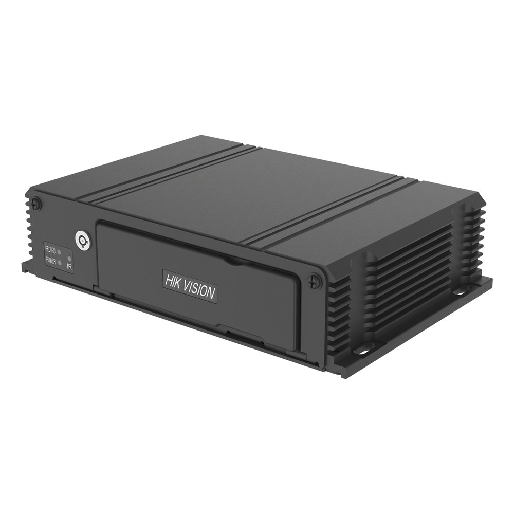 DVR Móvil 2 Megapixel (1080p) / 4 Canales TURBOHD / IA Integrada ADAS + DSM + BSD / 4G + GPS / Dual SD 512 GB / Sensor G / Alarmas I/O / 9-32 Vcc