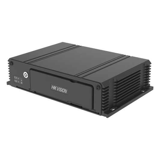 DVR Móvil 2 Megapixel (1080p) / 4 Canales TURBOHD / IA Integrada ADAS + DSM + BSD / 4G + GPS / Dual SD 512 GB / Sensor G / Alarmas I/O / 9-32 Vcc