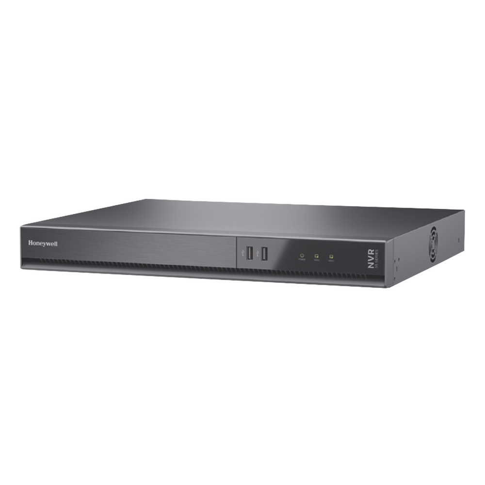 NVR de 8 canales IP 8 MP 4K con 8 puertos PoE+, H.265/H.264, 8 TB internos (2 bahías), cumplimiento NDAA y ONVIF Profile S / Serie 35