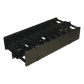Organizador de Cable Horizontal RouteIT, Doble, Para Rack de 19in, 4in de profundidad, 2UR