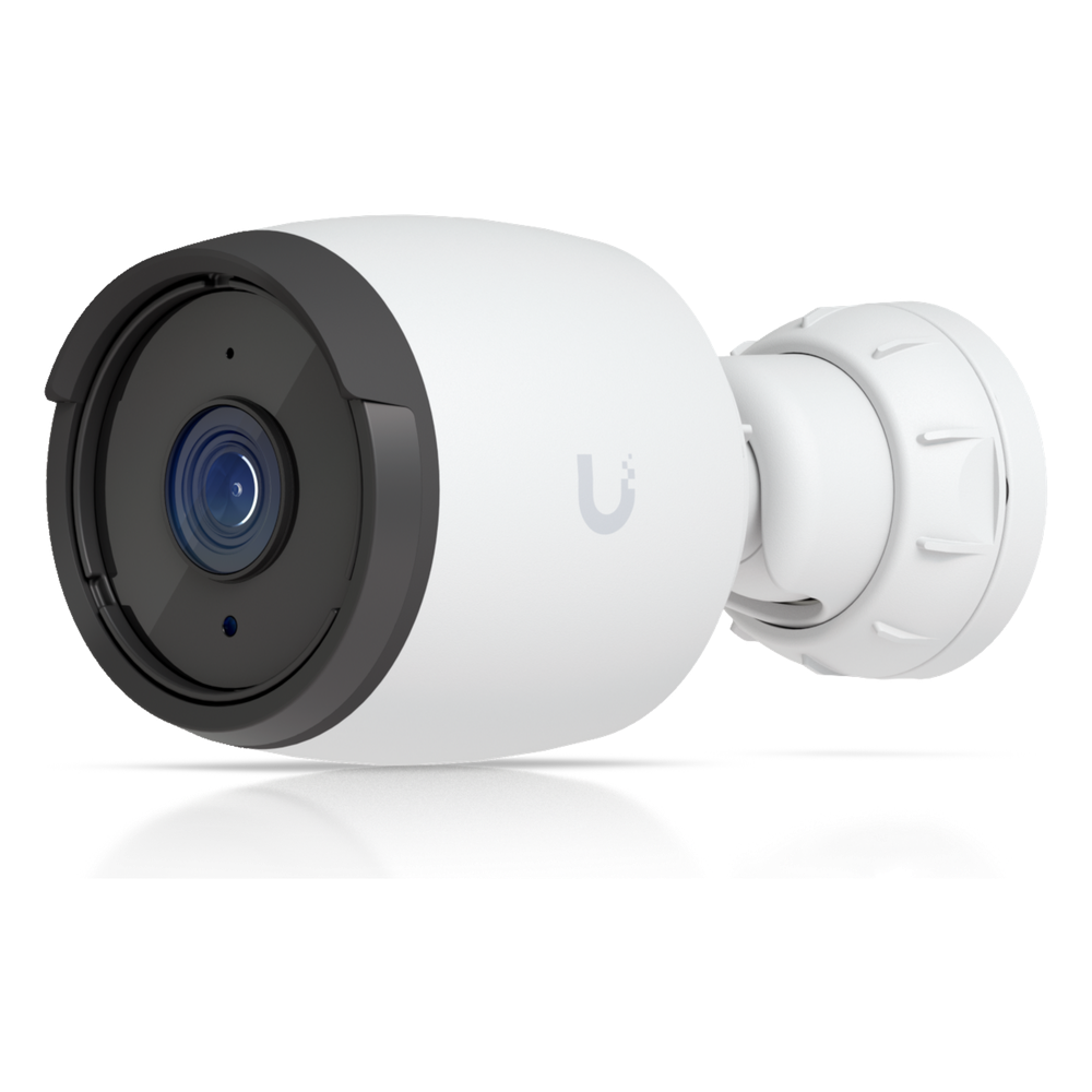 Cámara UniFi Protect G6 Bullet Color Blanco, PoE, 1.8" 4K, AI Multi-TOPS, Visión Nocturna IR 30m, Protección IP66, Reconocimiento Facial y Placa, Montaje en Pared, Techo, Poste
