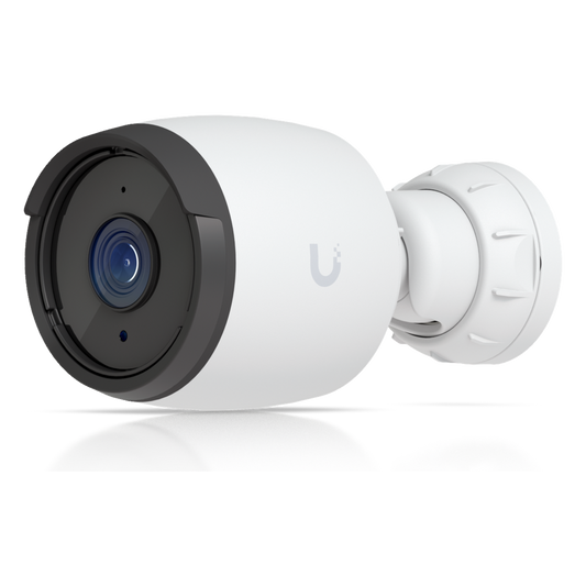 Cámara UniFi Protect G6 Bullet Color Blanco, PoE, 1.8" 4K, AI Multi-TOPS, Visión Nocturna IR 30m, Protección IP66, Reconocimiento Facial y Placa, Montaje en Pared, Techo, Poste