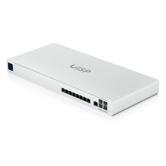 UISP Router Pro – Router 10 GbE para ISP con Switch Capa 2 Integrado, Enrutamiento Avanzado y Rendimiento NAT de hasta 9.5 Gbps