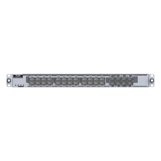 Switch Data Center 200GE / 24 Puertos QSFP56 200G + 8 QSFP-DD 400G / 16.0 Tbps 5350 Mpps / RDMA RoCEv2 PFC ECN Lossless Ethernet / Capa 3 Spine-Leaf VXLAN EVPN / BGP OSPF MLAG / 1 RU Fuentes 1+1 Hot-Swap