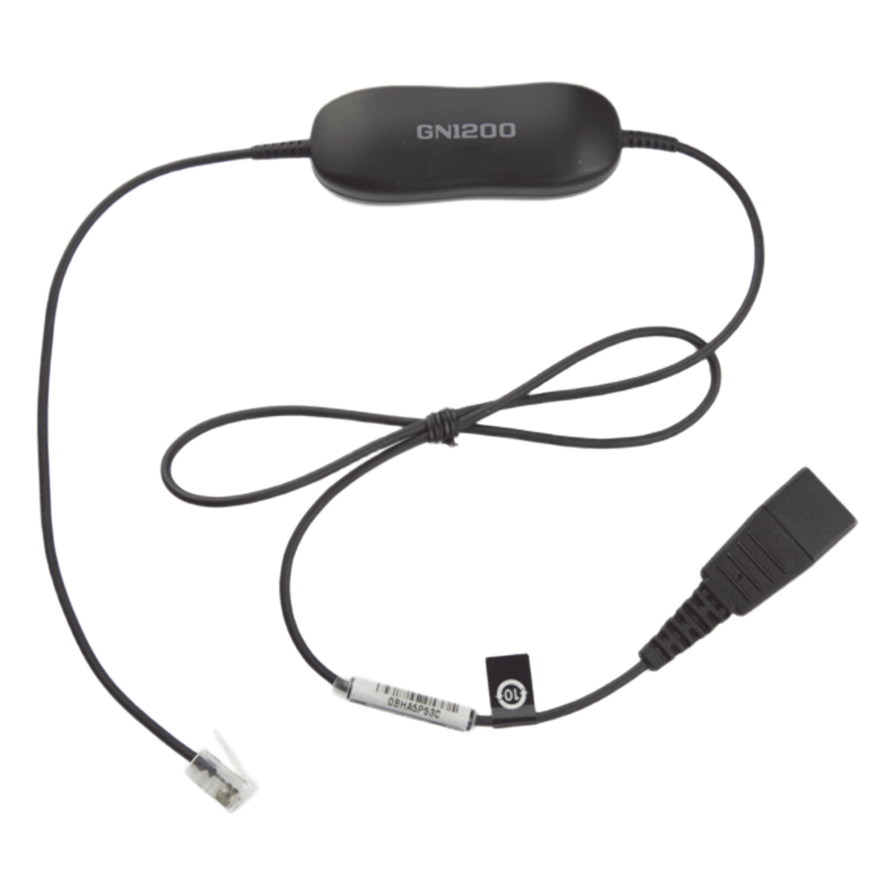 Jabra GN1200 cable con conexión QD y RJ-9 (88001-99)