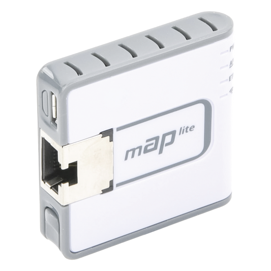(mAP lite) Mini Access Point 1 Puerto Fast Ethernet, Wi-Fi 2.4GHz 802.11b/g/n