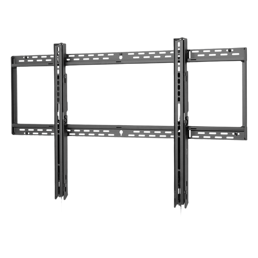 Montaje Universal Pantallas Planas 60"-98" / Capacidad 350 lb (158 kg) / Perfil Ultra Delgado 1.73" / Auto-Bloqueo sin Herramientas / Placa Abierta para Cableado / VESA hasta 1100 x 600