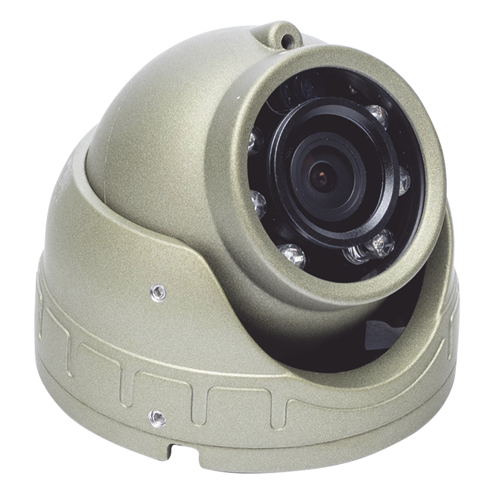 Cámara Mini Domo AHD 2 Megapixel / Lente 2.8 mm / 3 mts IR / Micrfono Integrado / Uso en Interior / Compatible con DVR´s Moviles Streamax / Conector Tipo Aviación