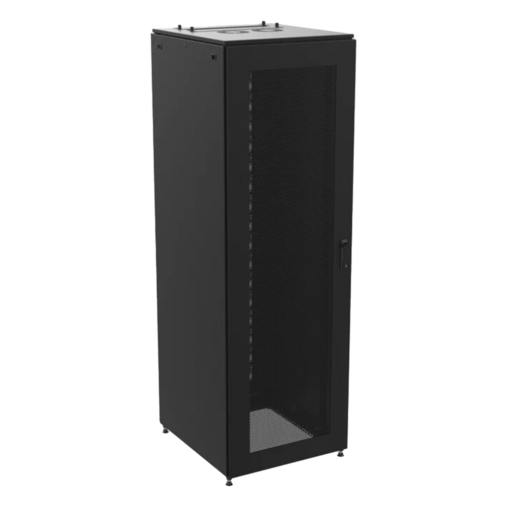 Gabinete de Telecomunicaciones ProLine S1, 800 mm de Ancho, 900 mm de Profundidad, 45 UR, Color Negro