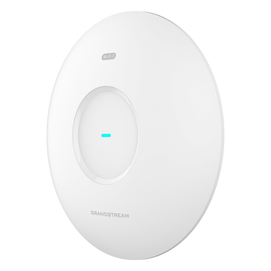 Punto de Acceso Wi-Fi 7 GWN7670 / 3.6 Gbps Inalámbrico / 5 Gbps Cableado / MIMO 2x2:2 / 256 Clientes Simultáneos / PoE+ / Montaje en Pared o Techo / BLE 5.3 / Controlador Integrado