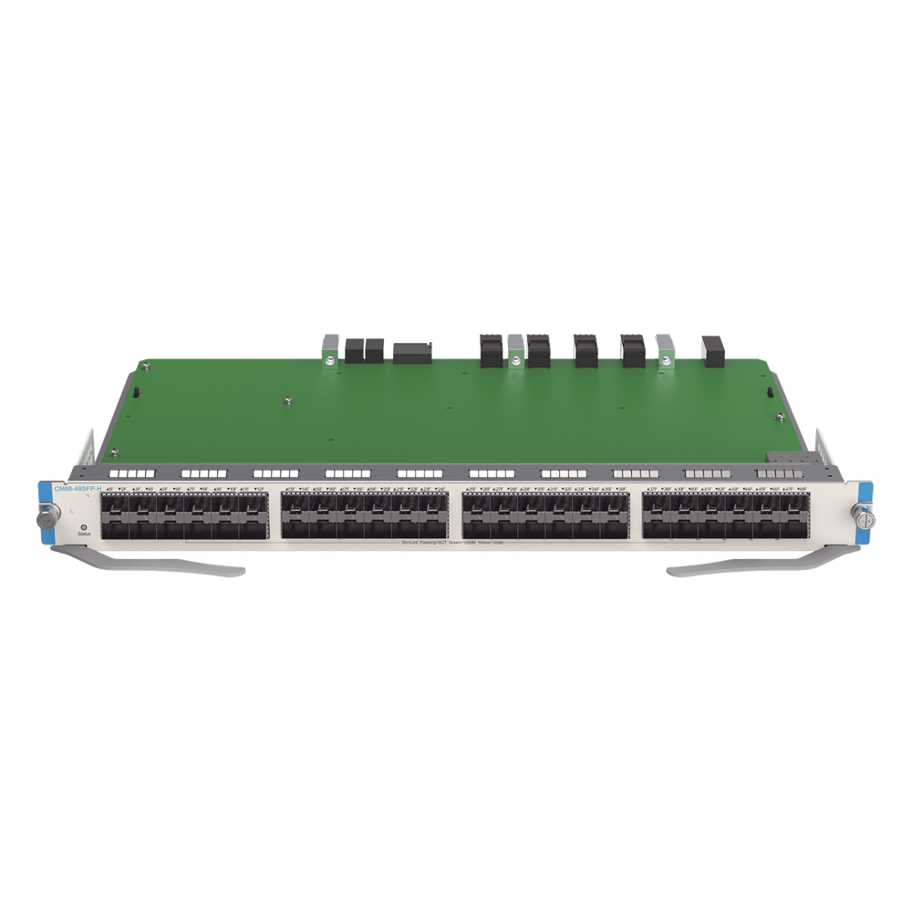 TARJETA DE 48 GIGABIT ETHERNET FIBER PORTS (SFP, LC) SERVICE MODULE PARA CHASIS RG-CS88-08