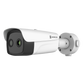 (HIKMICRO) Bala IP Bi-espectral / Térmica (384 X 288 / 9.7 mm) + Óptica (4 MP / 6.4 mm) / IA GUANLAN / Rango: -20°C a 650°C / 2°C Margen / Detección de Fuego y Humo / Alarma Visual y Audible / Dual Light / PoE / IP67 / Ant