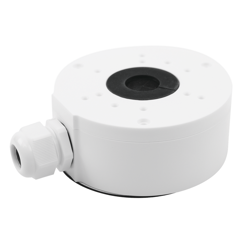 Caja de Conexiones Plástica Compatible con Cámaras epcom / HIKVISION / Uso en Exterior