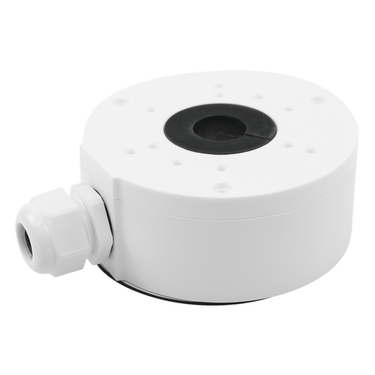 Caja de Conexiones Plástica Compatible con Cámaras epcom / HIKVISION / Uso en Exterior