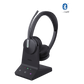 Diadema Inalámbrica Yealink WH64 DECT y Bluetooth con Capacidad de Hasta 32 Horas de Conversación