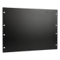 Tapa Ciega para Rack de 19 Pulgadas, 3 UR, Acero Negro