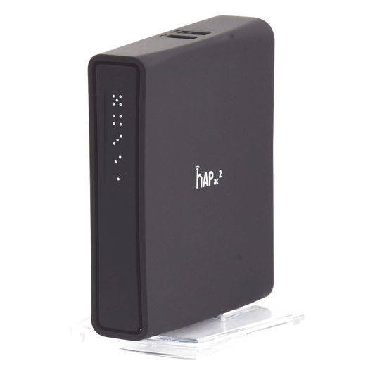 (hAP ac2) 5 Puertos Gigabit Ethernet, 1 puerto USB, Doble Banda 802.11 b/g/n/ac, antena de 2.5 dBi hasta 500 mW de Potencia