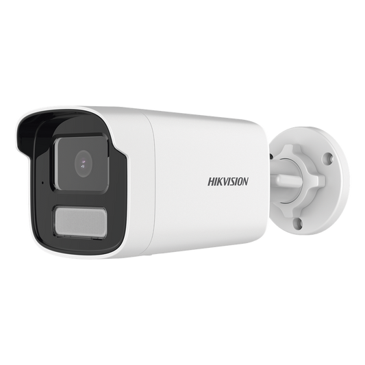 [Dual Light] Bala IP 8 Megapixel  (4K) / Lente 4 mm / 50 mts IR + 50 mts Luz Blanca / Micrófono Integrado / ACUSENSE Lite / Exterior IP67 / H.265 / PoE  / Micro SD