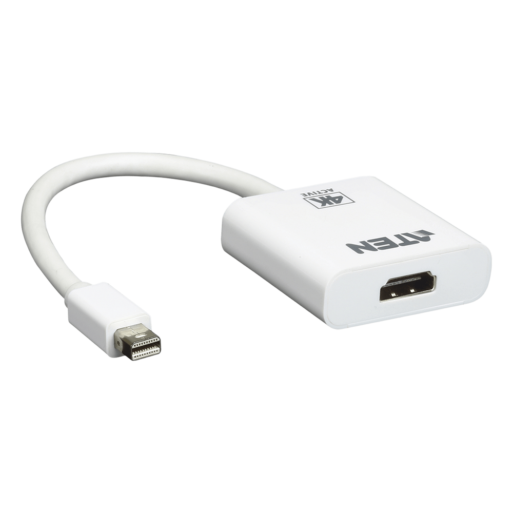 Adaptador activo de Mini DisplayPort a HDMI 4K | DisplayPort 1.2a | Compatible con audio