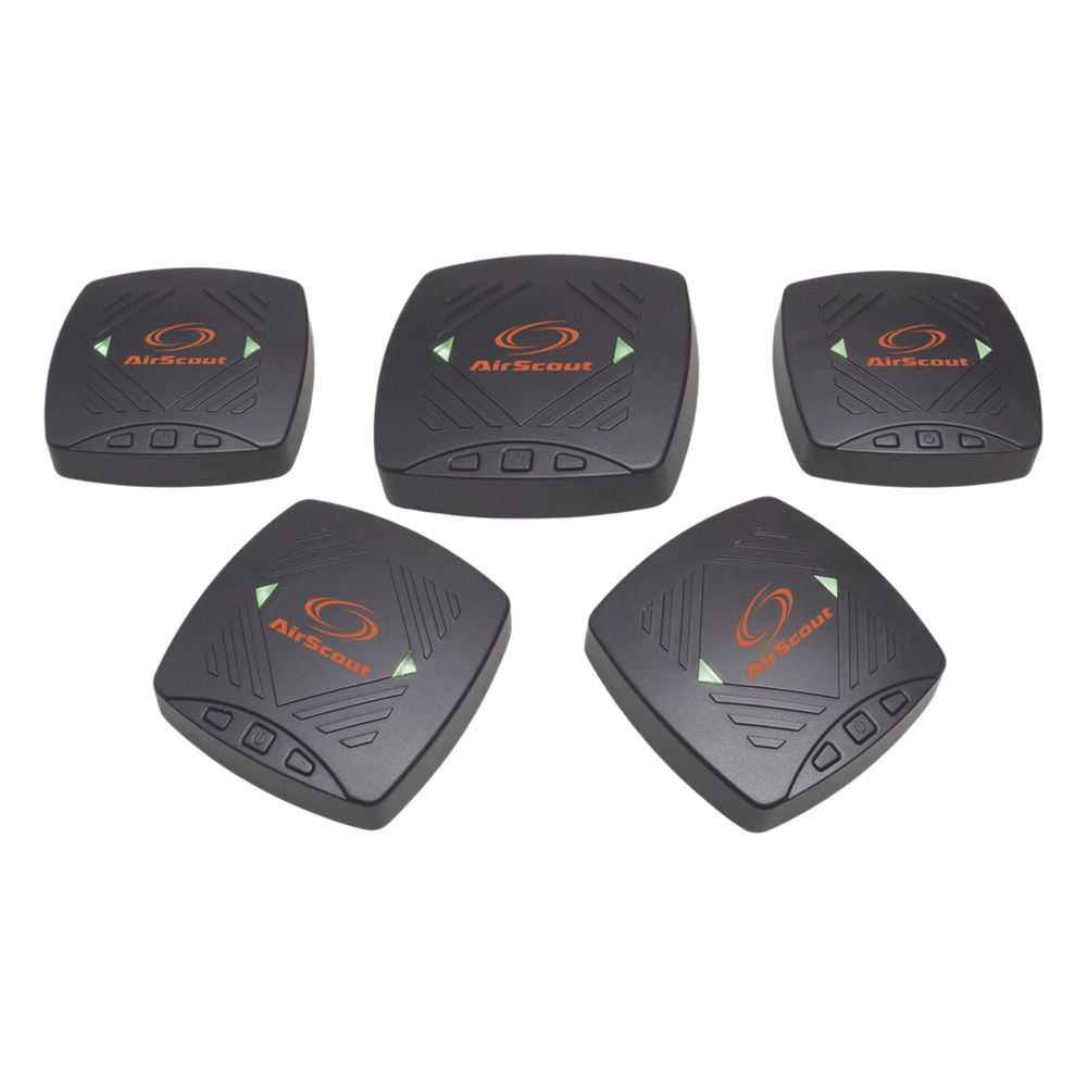Airscout gigacheck kit 4 clientes con mapa de calor