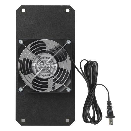 Kit de Ventilador, para Instalación en Gabinetes AccessPlus de Hoffman, de 115 Vca, 100 CFM, De Aluminio, Color Negro