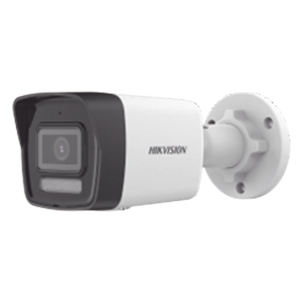 [Dual Light] Bala IP 6 Megapixel / Lente 2.8 mm / 30 mts IR + 30 mts Luz Blanca / Micrófono Integrado / ACUSENSE Lite / Exterior IP67 / H.265 / PoE / Micro SD