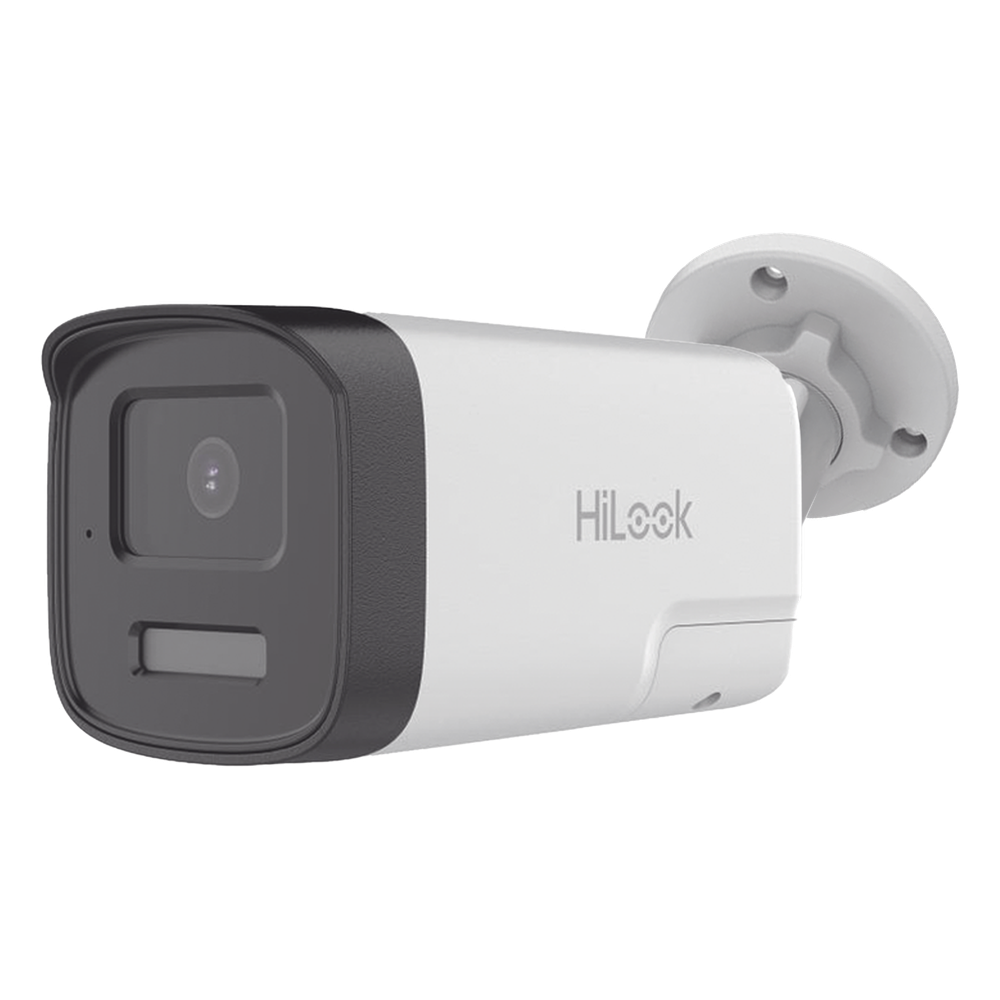 [Audio Bidireccional + Dual Light + ColorVu] Bala TURBOHD 2 Megapixel (1080p) / Lente 3.6 mm / 40 mts IR EXIR + 40 mts Luz Blanca / Micrófono y Bocina Integrado / Exterior IP67 / dWDR