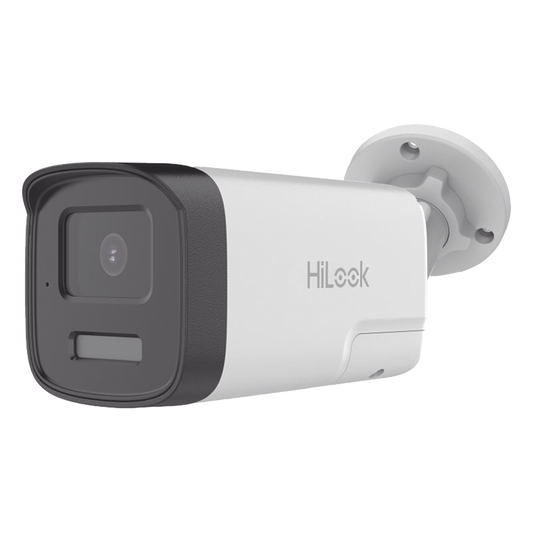 [Audio Bidireccional + Dual Light + ColorVu] Bala TURBOHD 2 Megapixel (1080p) / Lente 3.6 mm / 40 mts IR EXIR + 40 mts Luz Blanca / Micrófono y Bocina Integrado / Exterior IP67 / dWDR