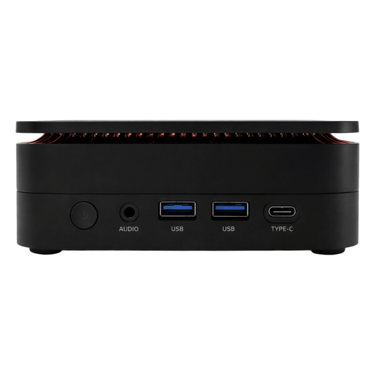 Mini estación de trabajo (Mini PC) / AMD Ryzen 7 7735HS / Wi-Fi 6 / Bluetooth 5.2 / 16 GB DDR5 / 512 GB SSD / Windows 11 / 128 mm × 128 mm × 42 mm (5.0 in × 5.0 in × 1.7 in)